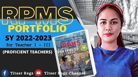 Rpms Portfolio Sy 2022 2023 For Teacher I Iii Proficient Teachers