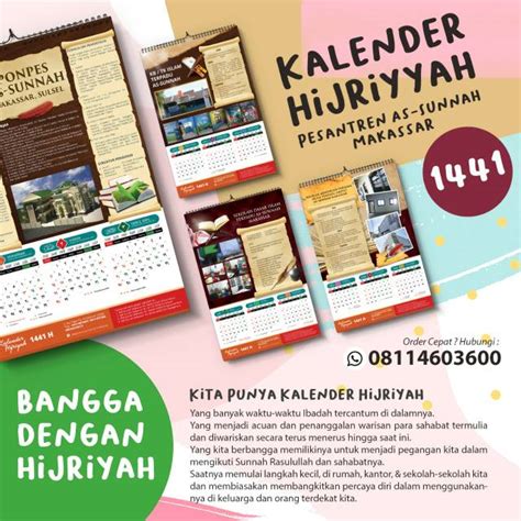 Jual Kalender Hijriyah 1441 Shopee Indonesia
