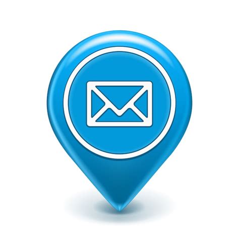 Free Vector Email Icon Pin Isolated