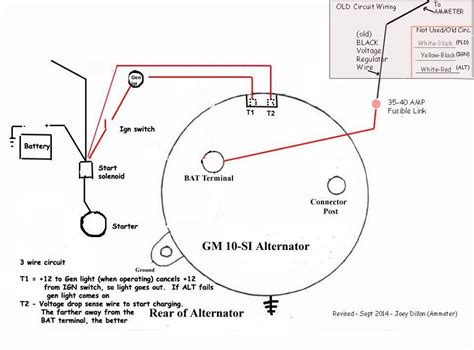 Technical Alternator Wiring The Hamb