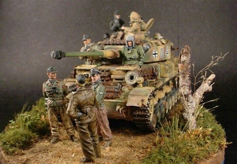 Panzer Iv Diorama Dioramas Miniaturas Diorama
