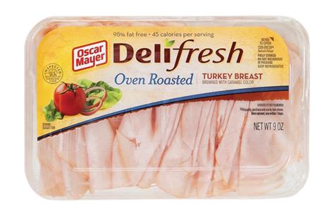 Oscar Mayer Deli Fresh Oven Roasted Turkey Breast Lunch Meat Hy Vee