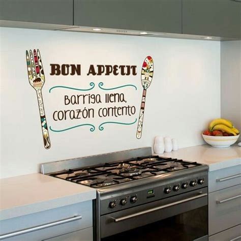 Nuestros vinilos decorativos para cocina te permitirán una infinidad de opciones en cuanto a la decoración. Pin de Inmaculada Díez en Popurrí | Vinilos para cocina ...