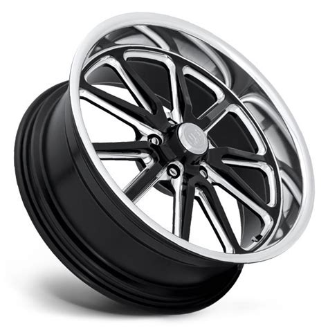 Us Mags U117 Rambler Gloss Black Milled Wheels