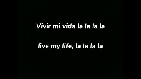Marc Anthony Vivir Mi Vida Lyricsletra Youtube