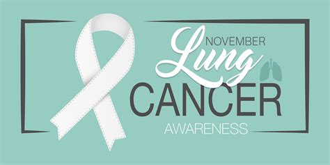 This pancreatic cancer awareness month, support lifesaving cancer immunotherapy research. Improve Lung Health During The Lung Cancer Awareness Month ...