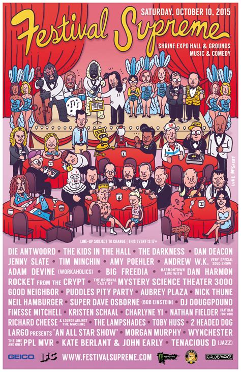 Tenacious D Desvelan El Cartel De Su Festival Supreme Portalternativo