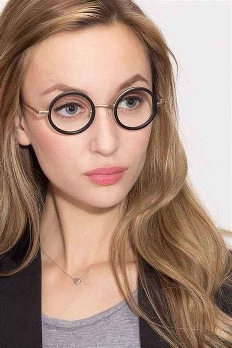 roaring perfectly circular black eyeglasses eyebuydirect