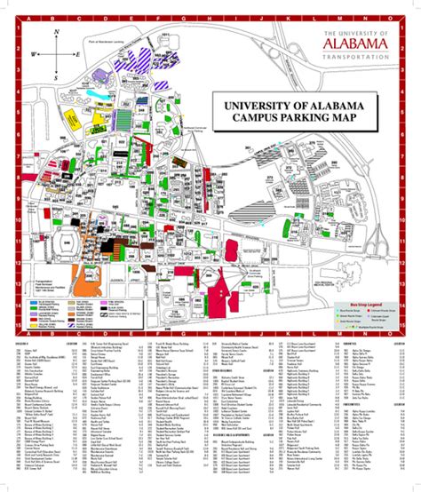 University Of Alabama Map University Of Alabama • Mappery