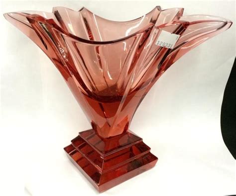 Sold Price Signed Moser Art Glass Bowl September 4 0117 10 00 Am Edt