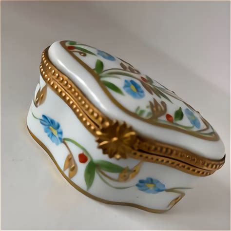 Limoges Porcelain Trinket Box For Sale In Uk 67 Used Limoges
