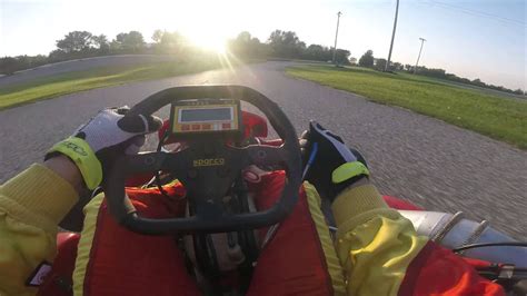 125 Shifter Kart Whiteland Raceway Practice Youtube