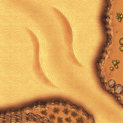 Osrynns Oddments Desert Path Battlemap 8 Encounters 6 New Creatures
