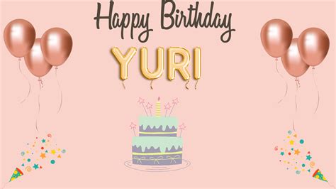 Happy Birthday Yuri Fandom