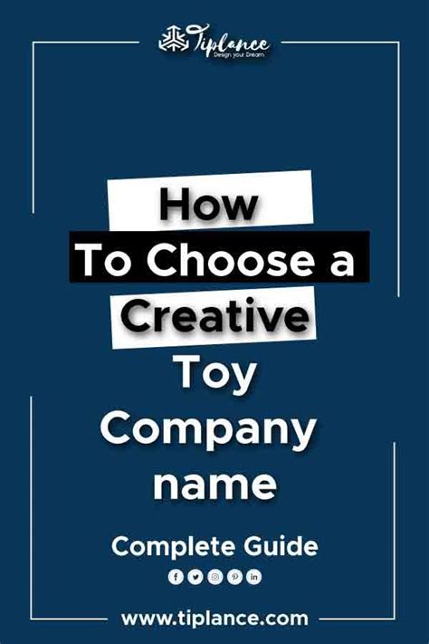 Toy Company Names Ideas Annamae Coley