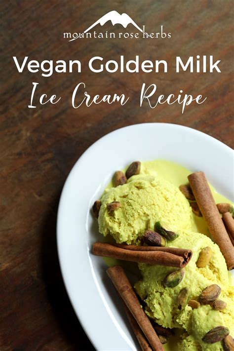 vegan golden milk ice cream no machine golden milk milk ice cream vegan ice cream recipe