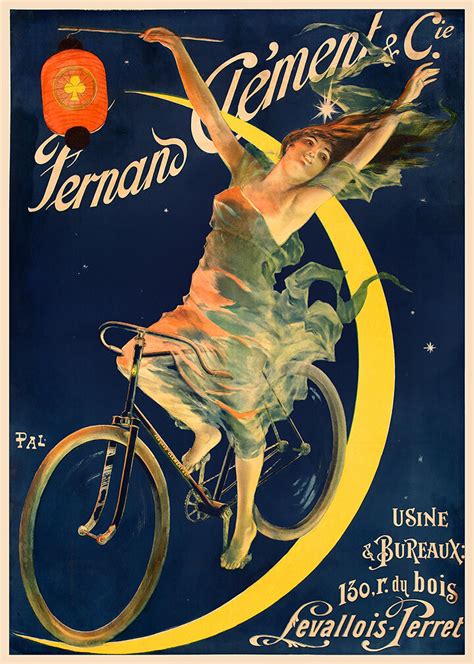 Fernand Clement Vintage Bicycle Poster — Museum Outlets