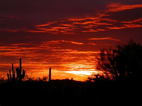 Arizona Landscape Sunset Nature Wallpapers Hd Desktop