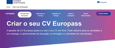 Irpf 2023 Como Fazer Curriculo Europass Online IMAGESEE