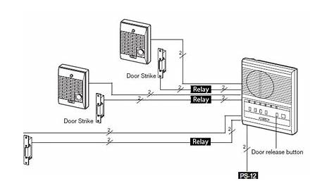 aiphone intercom systems wiring diagram
