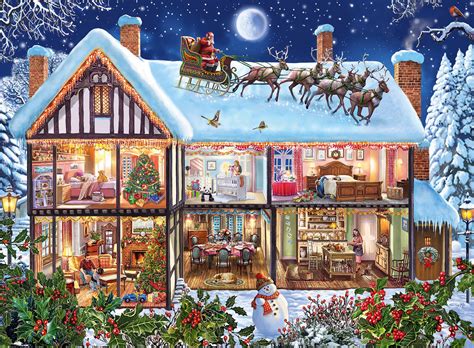 Christmas At Home 100 Pieces Ravensburger Puzzle Warehouse