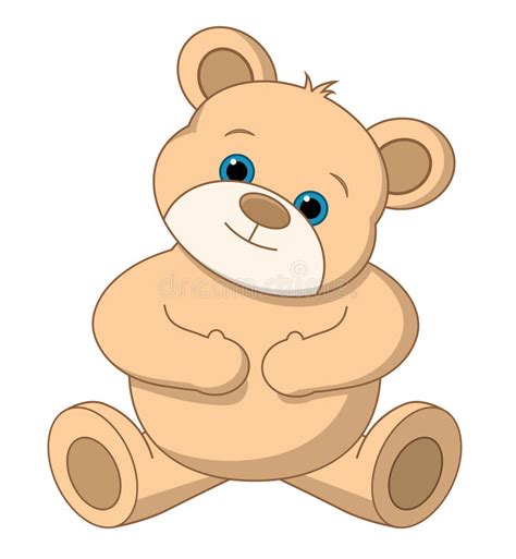 Cute Teddy Bear Vector Stock Vector Illustration Of Bear 17650019