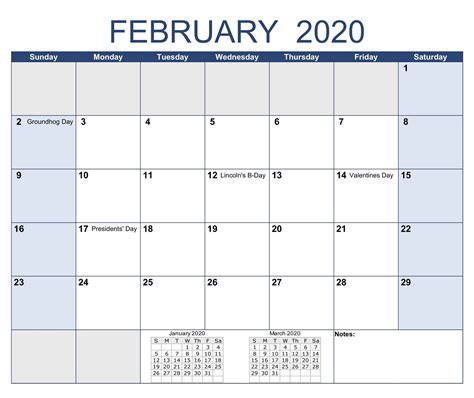 You can now get your printable calendars for 2021, 2022, 2023 as well as planners, schedules, reminders and more. February 2020 Calendar Printable Word - 2019 Calendars for ...