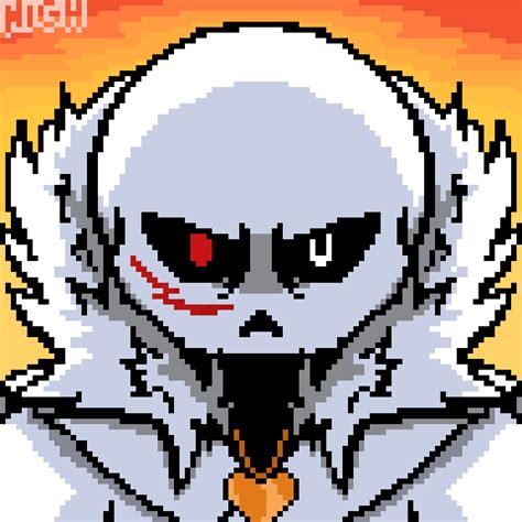 Pixelart Cross Sans By Fenixxd2010 On Deviantart