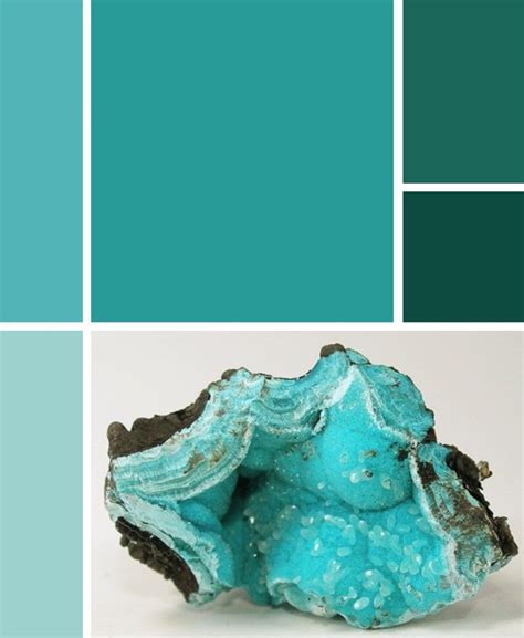 Aquamarine Color Palette Shades I Am Thinking Of Using To Paint The