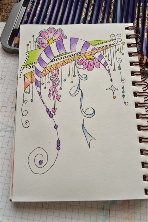 Zantangle Art Journaling Doodle Art Designs Tangle Art Art Pad