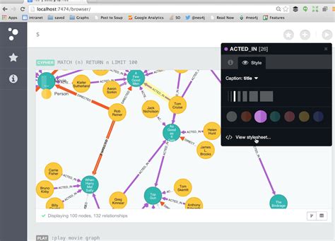 Styling Graph Visualizations In The Neo4j Browser Neo4j Graph Database
