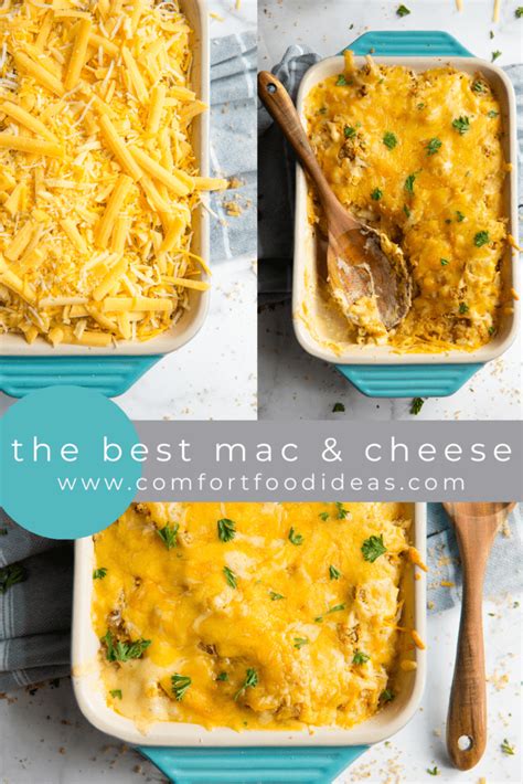 This deliciously cheesy mac and cheese will convince you never to return to the fluoro orange supermarket packets. Creamy Mac and Cheese | Comfort Food Ideas | Dinner | Side Dish