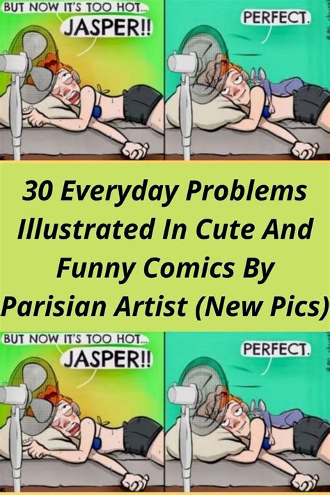 30 Everyday Problems Illustrated In Cute And Funny Comics By Parisian Artist New Pics Artofit