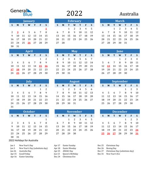 4,824 likes · 7 talking about this. 2022 Australia Calendar with Holidays