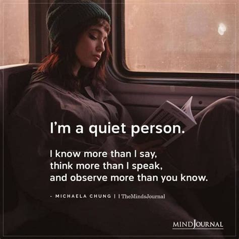 Im A Quiet Person Good Person Quotes Quiet Person Quiet Quotes