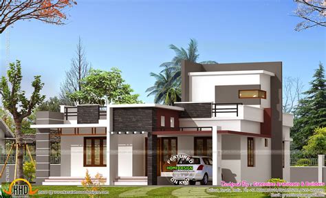 1000 Square Feet House Kerala Home Design And Floor Plans 9k Dream