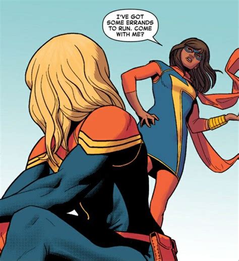 Kamala Khan And Carol Danvers Captain Marvel 30 2021 Ms Marvel