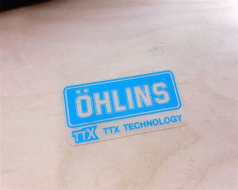 Zen Graphics Ohlins Replacement Ttx Gas Shock Decals Stickers