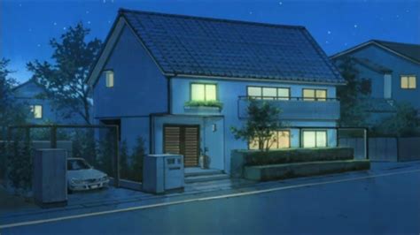 Anime House Outside Background