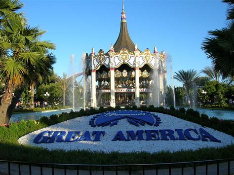 Paramounts Great America Located At Paramounts Great Ame Flickr
