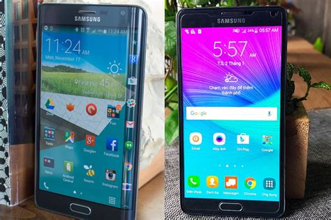 Samsung Galaxy Note 4 Và Note Edge đồng Giá Chọn Máy Nào Công Nghệ