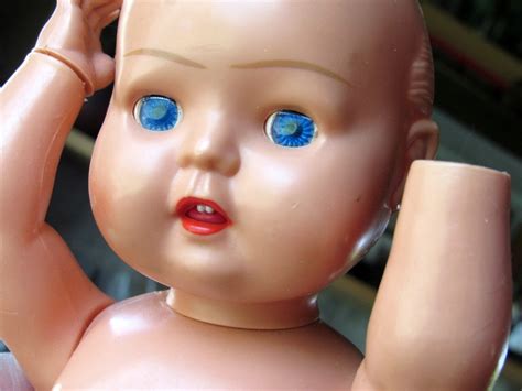 Vintage Baby Dolls 1973 Ideal Toy Rooted Hair Blue Eyes Etsy