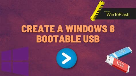How To Create A Windows 8 Bootable Usb Level 1 Youtube