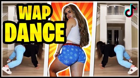 New Wap Tiktok Dance Challenge Ft Addison Rae Noah Beck And More Youtube