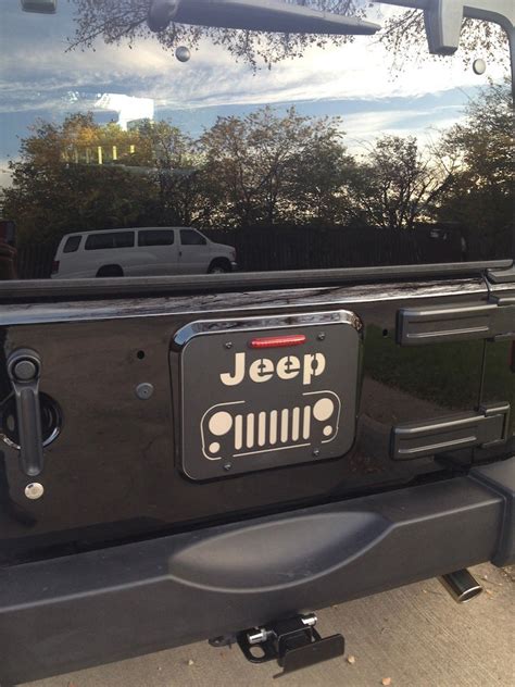 New Tires And Tailgate Spare Delete Jeep Enthusiast Forums