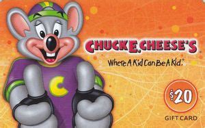 In june 2020 cec entertainment, the parent company of chuck e. Gift Card: Chuck E. Cheese's (Chuck E. Cheese's, United States of America) (Chuck E. Cheese's ...