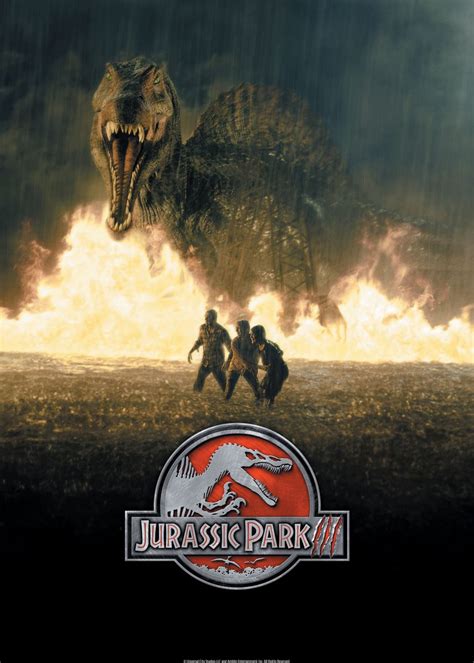 Jurassic Park Iii Poster Poster Picture Metal Print Paint By