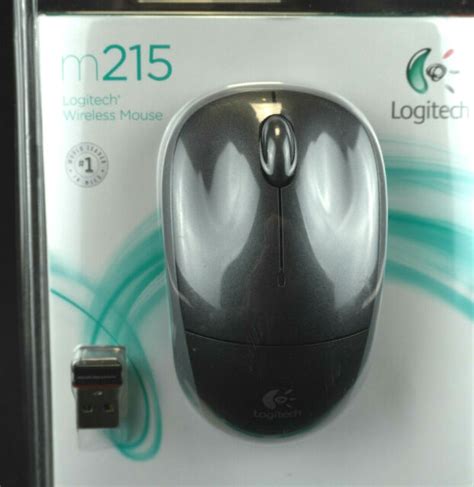 Logitech 910001543 M215 Wireless Mouse Dark Silver Log910001543 For