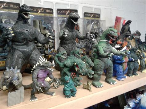 Godzilla Reigns As Area Mans Most Collectible Kaiju Among A Thousand