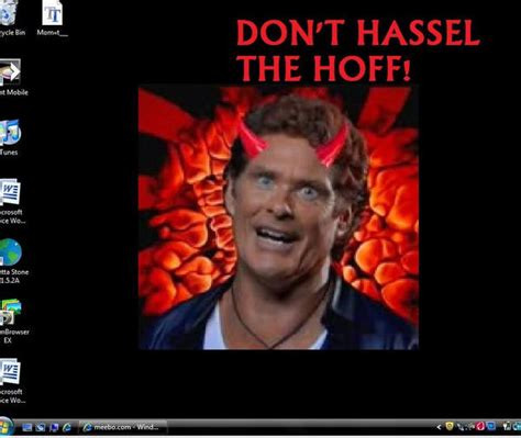 Dont Hassel The Hoff Desktop By Agoddessfinch On Deviantart